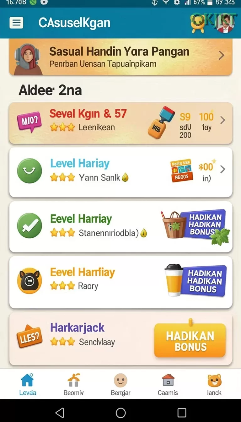 Cuplikan layar DOMINO4D — halaman utama